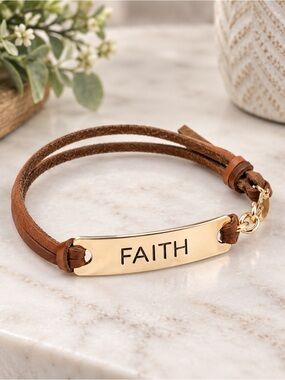 Rustic Bracelet - Faith
